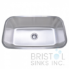 B707 UNDERMOUNT STAINLESS STEEL SINGLE BOWL KITCHEN SINK
